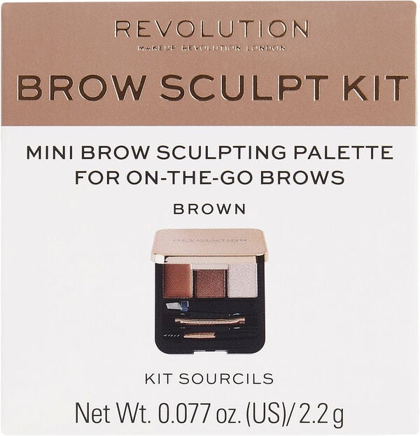Revolution Brow Sculpt Kit Brown
