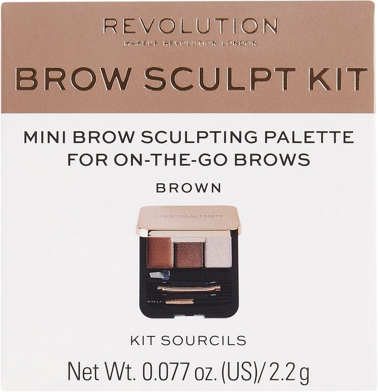 Revolution Brow Sculpt Kit Brown