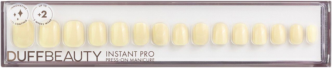 Butter Yellow, Short Squoval