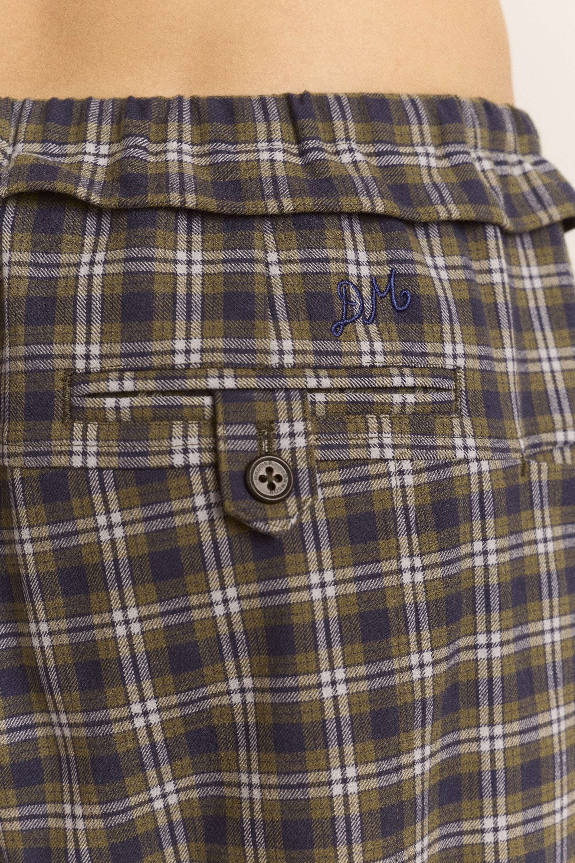 TOMASINA TROUSER - LYRA CHECK