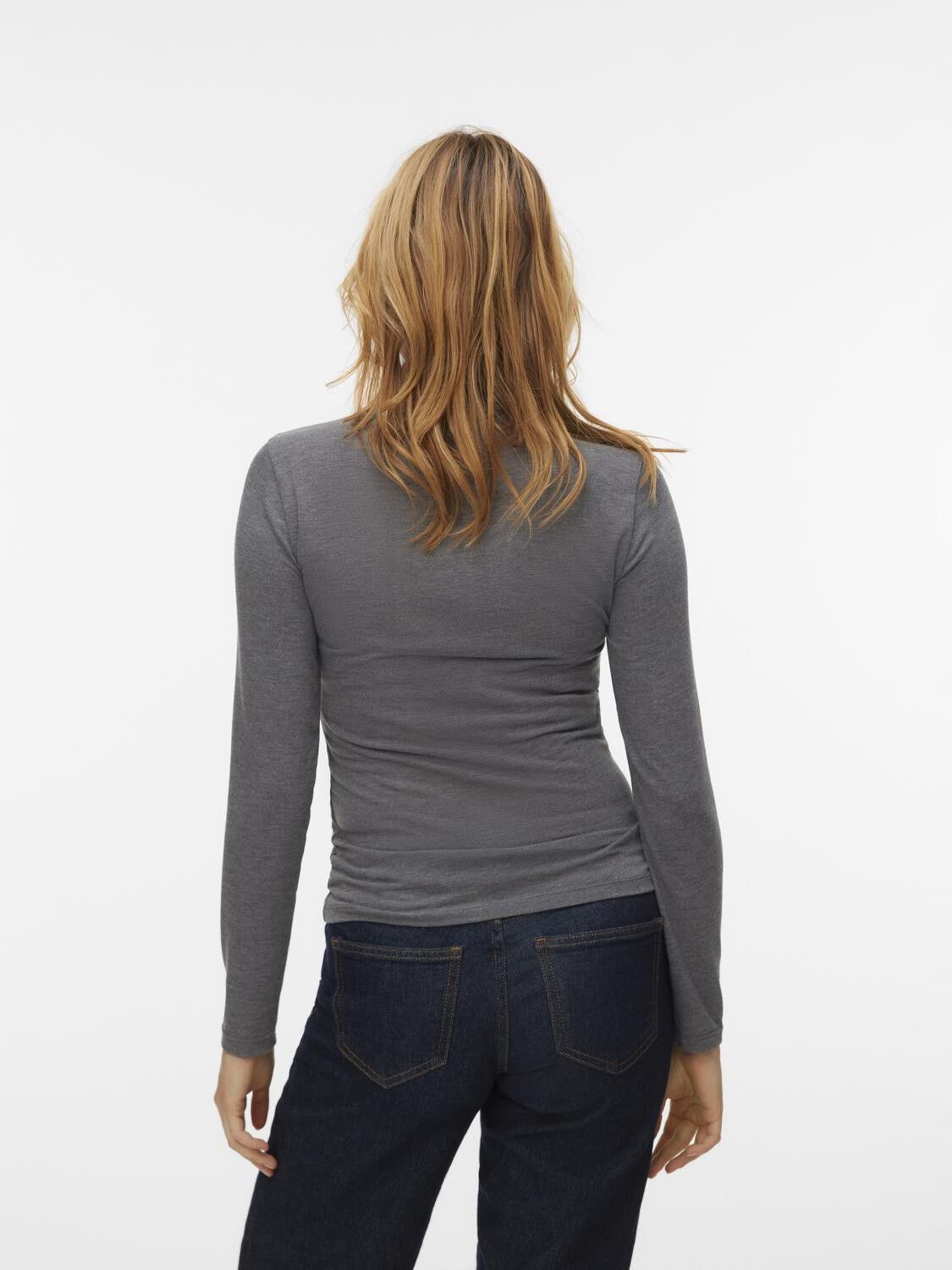 AWGLESHA LS ROLL NECK TOP NOOS