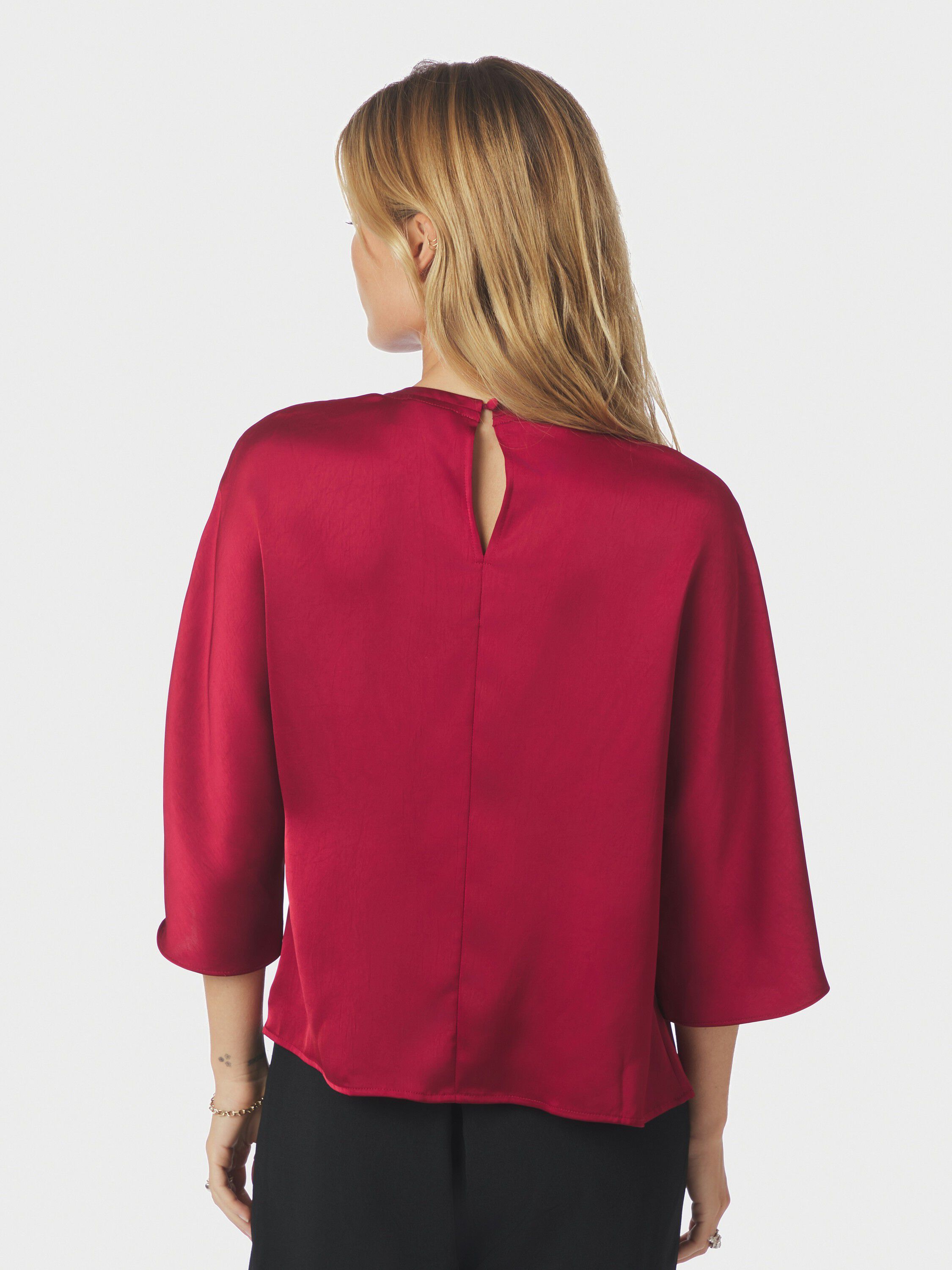 Liora Heavy Sateen Blouse