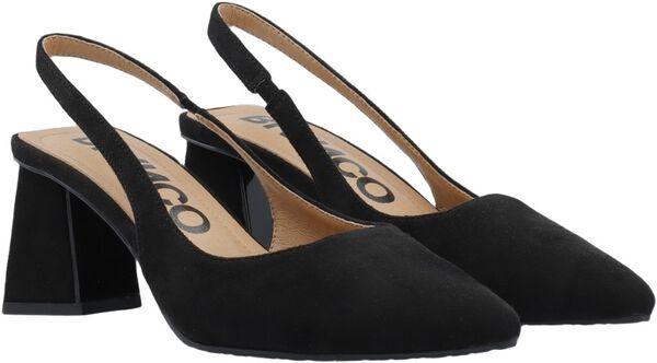 BIAMARALYN Slingback Faux Suede