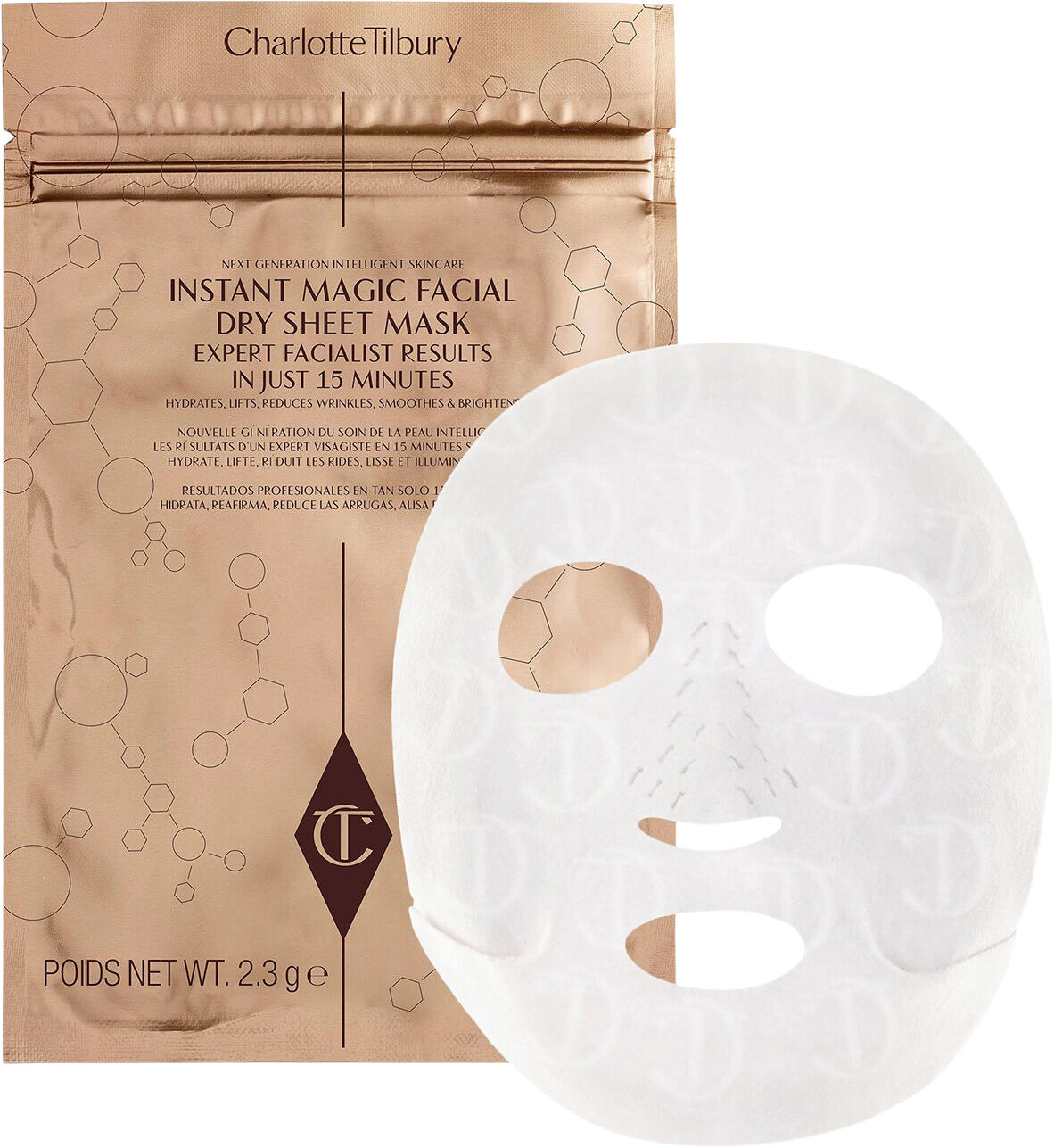 Instant Magic Facial Dry Sheet Mask - Ansigtsmaske
