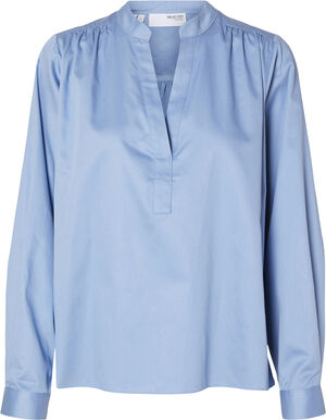 SLFMIRA LS V-NECK TOP B