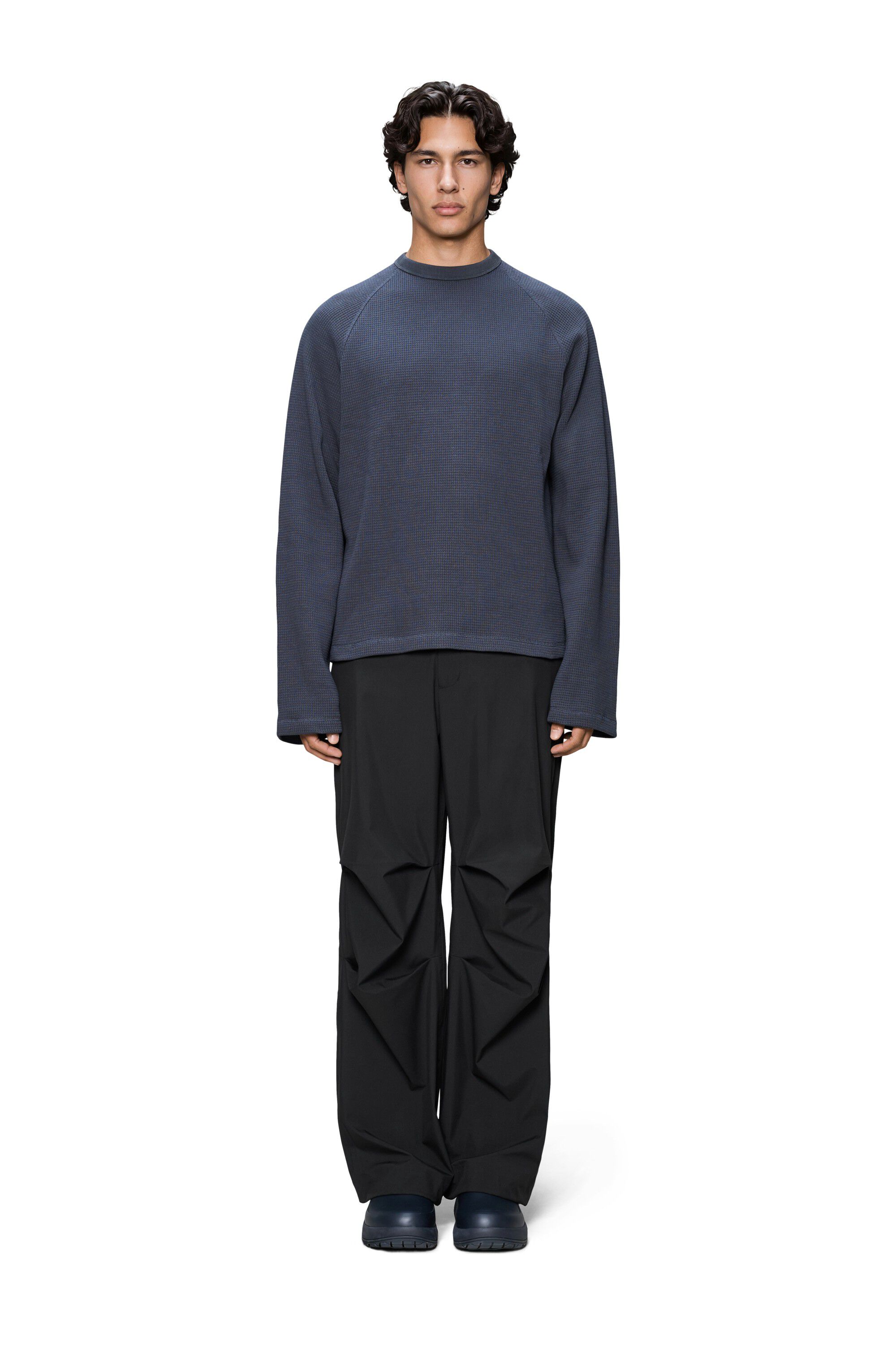Waffle Long Sleeve T-Shirt Rains