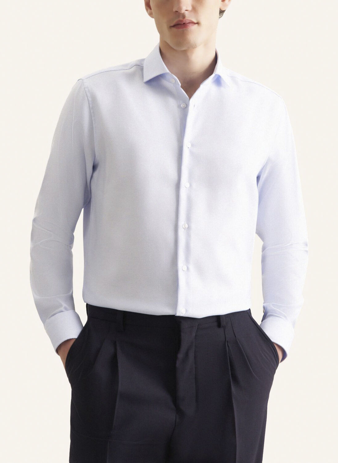 Business shirt Regular 1/1 Kent-Collar Structure