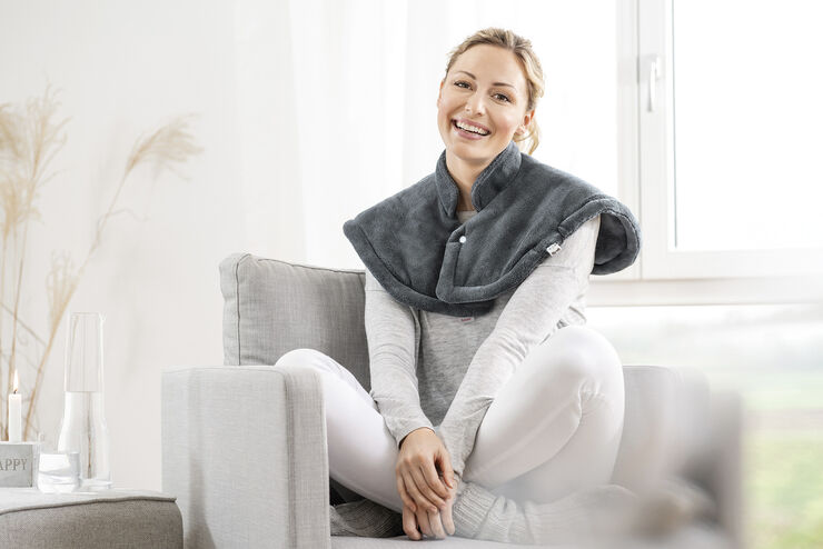 Varmepude til nakke og skuldre HK 54 Grå