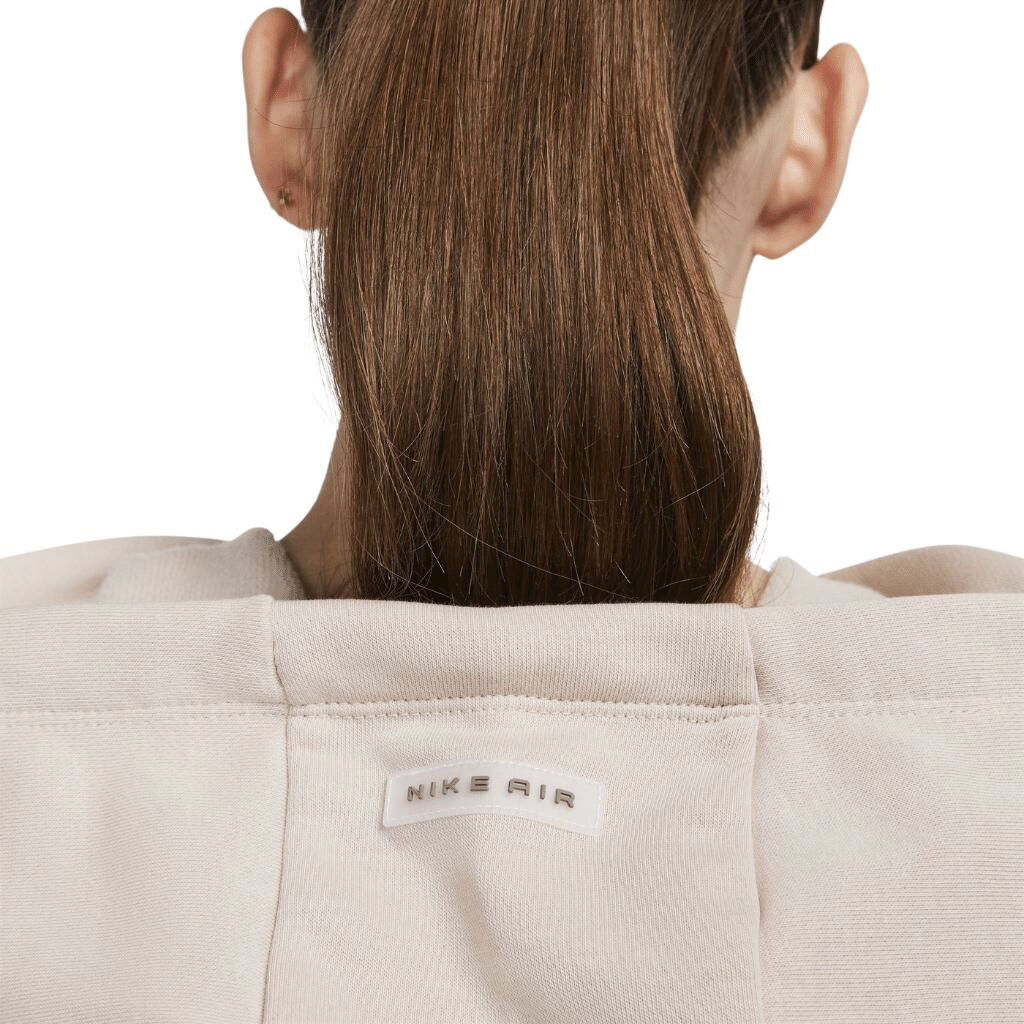 air oversized fleece hoodie