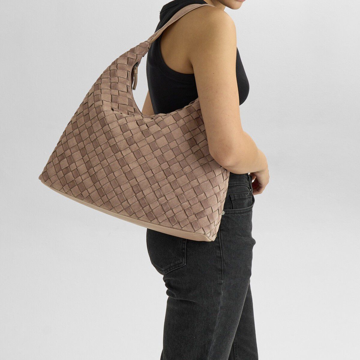 Zoenambg Bag, Suede Weave