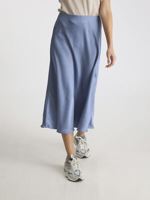 Vicky Heavy Sateen Skirt