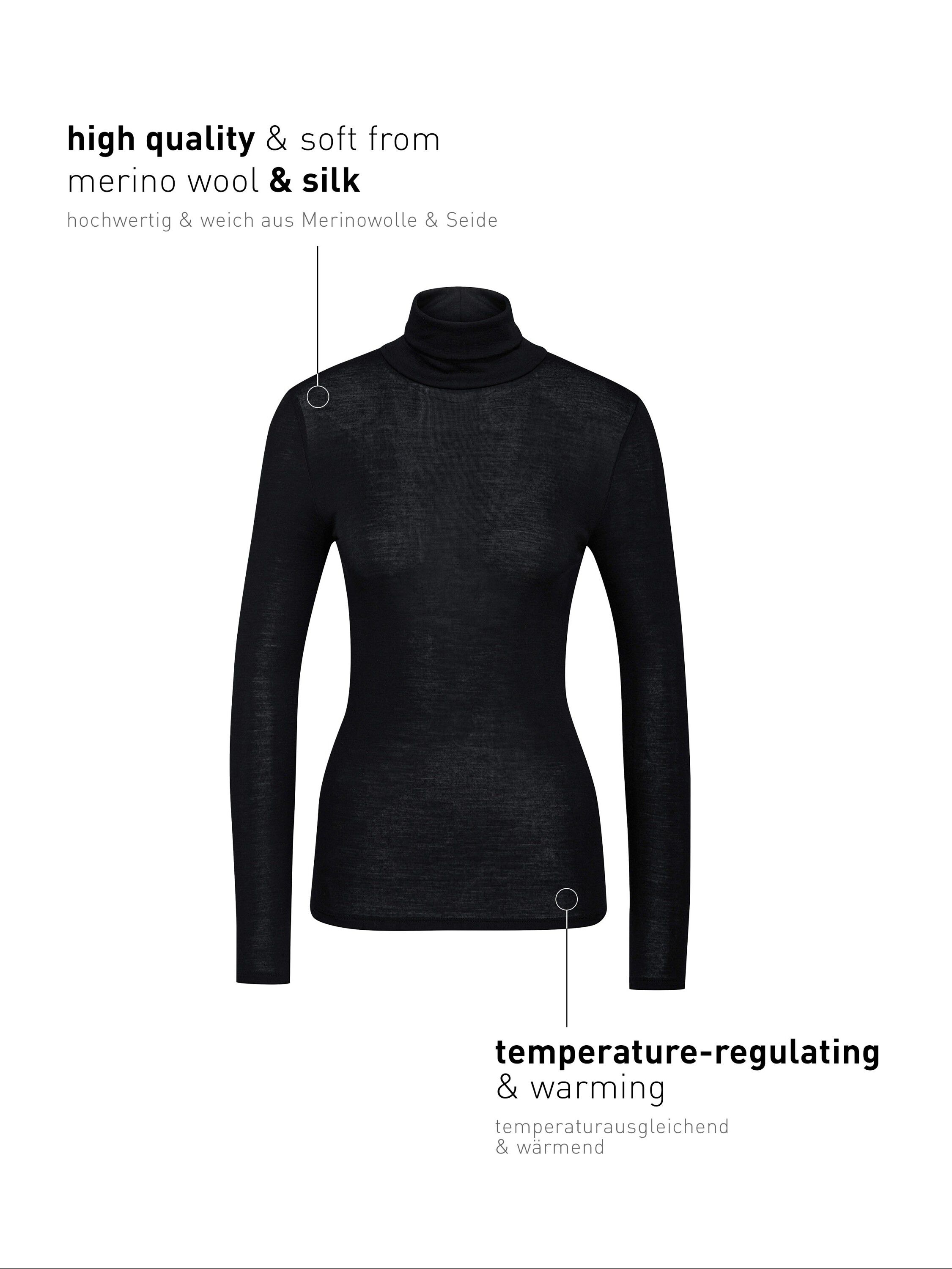 DAMEN Top langarm
