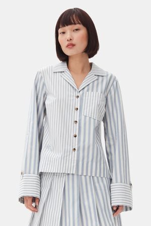Stripe Cotton Shirt