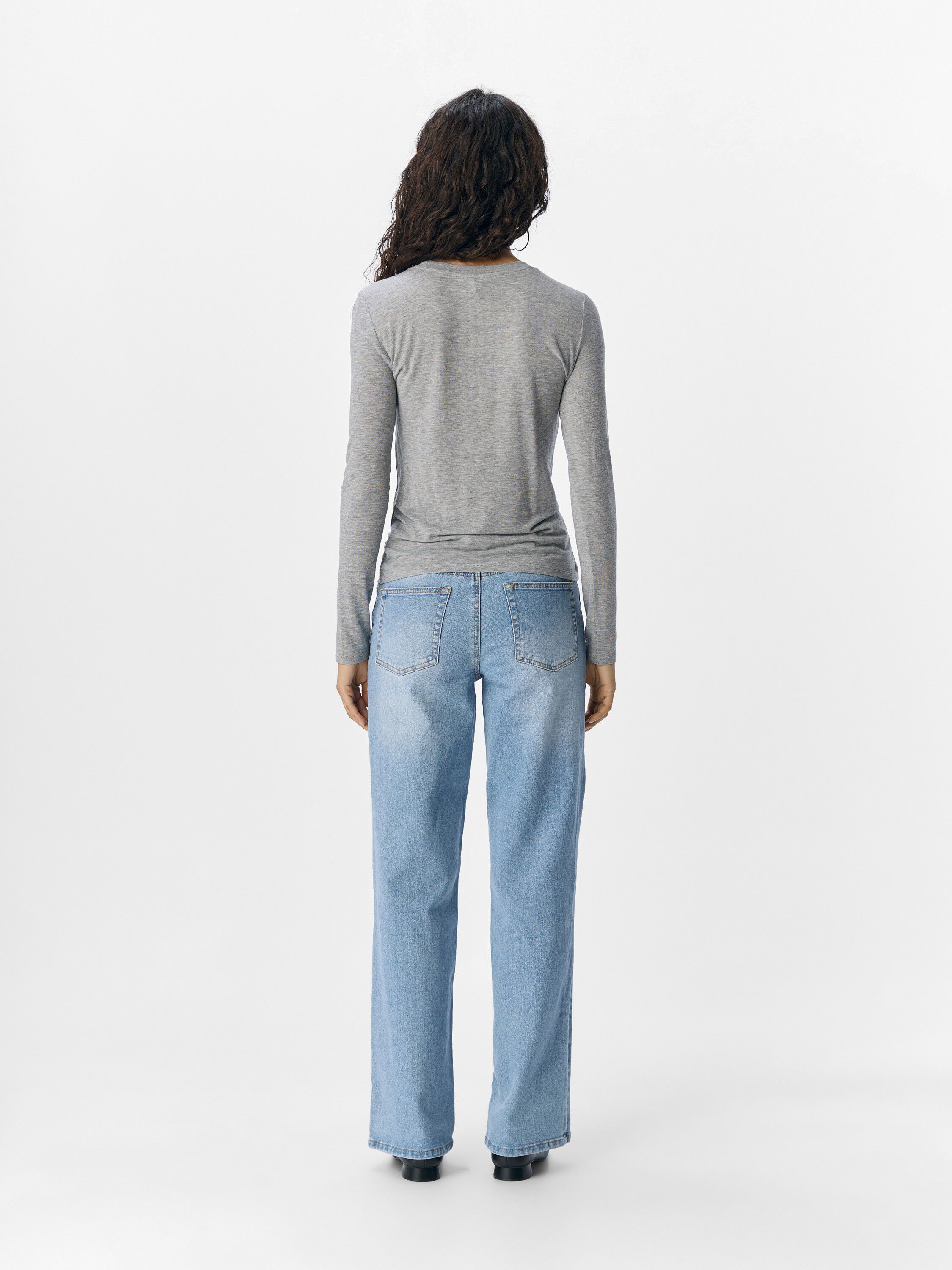 OBJZOFIA SLI L/S O-NECK TOP NOOS