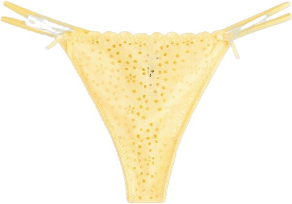 G-streng med broderie anglaise