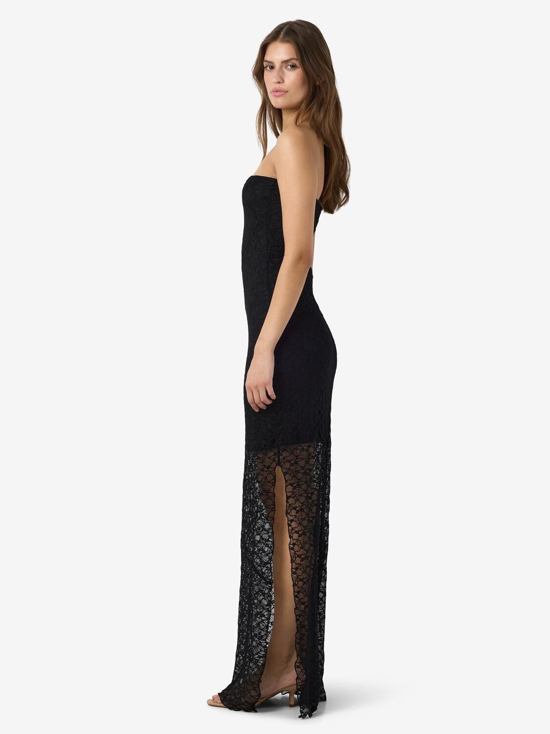 NMLACEY S/L BANDEAU LONG DRESS JRS