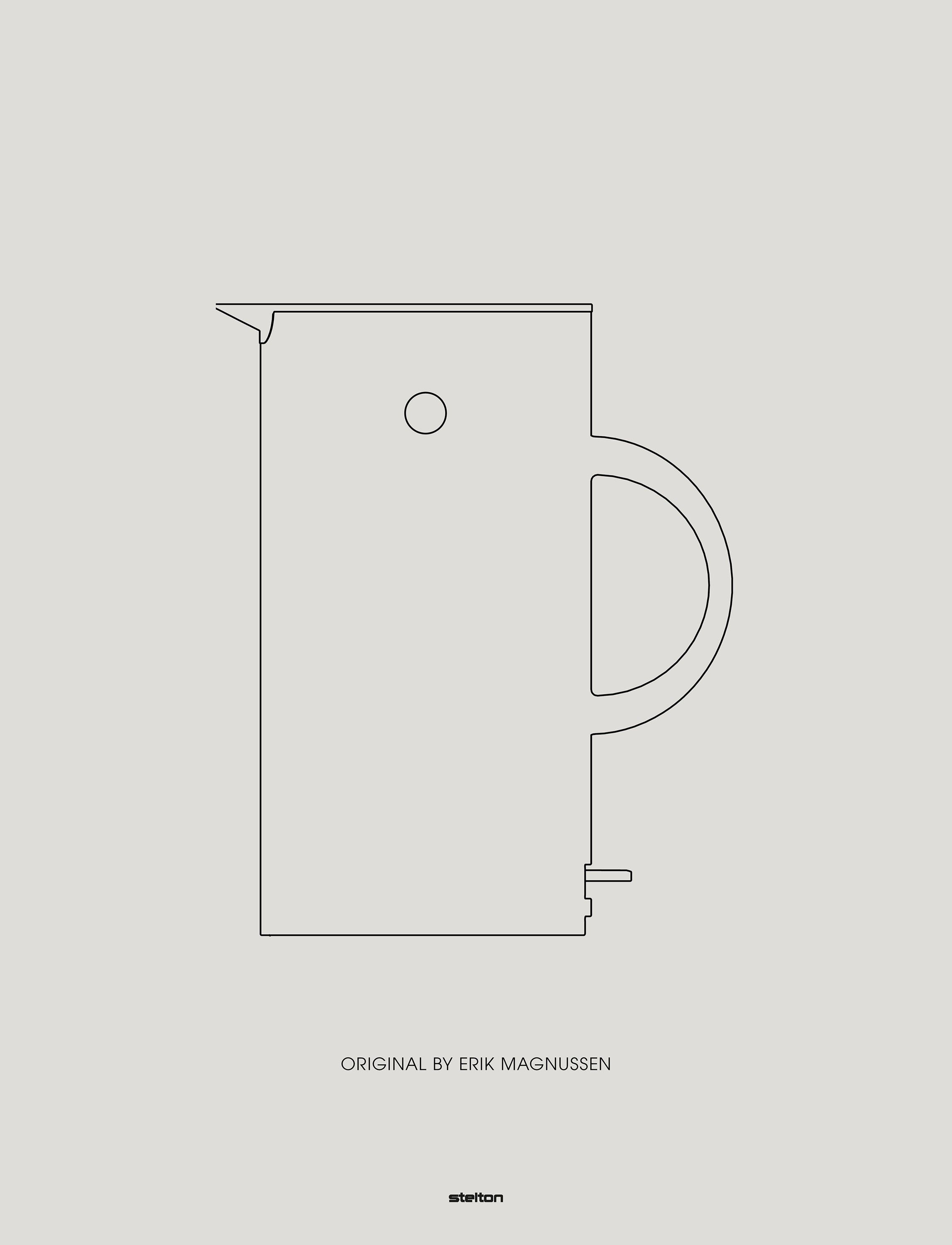 EM77 termokande 0,5 l, white