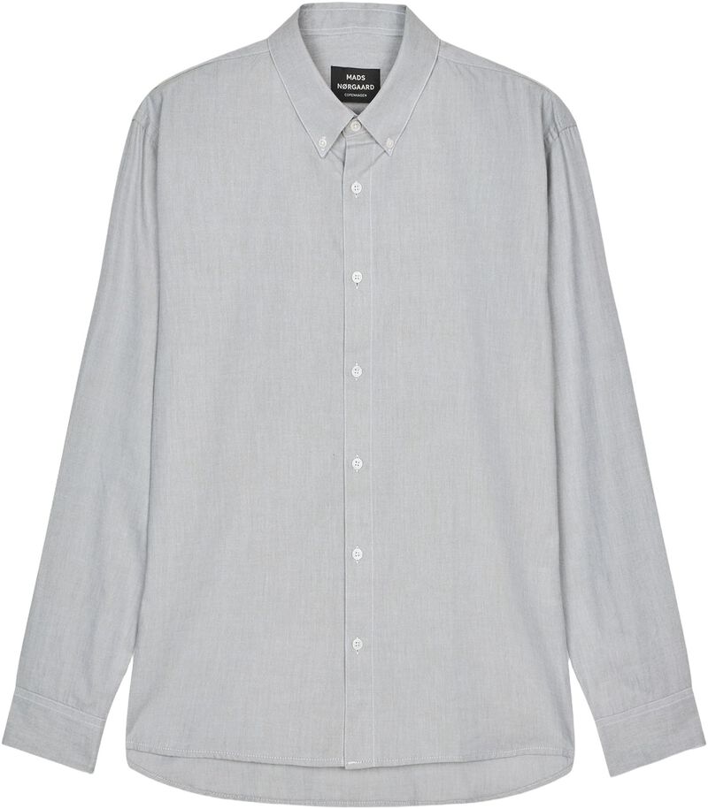 Cotton Oxford Sune Shirt Bd Ins