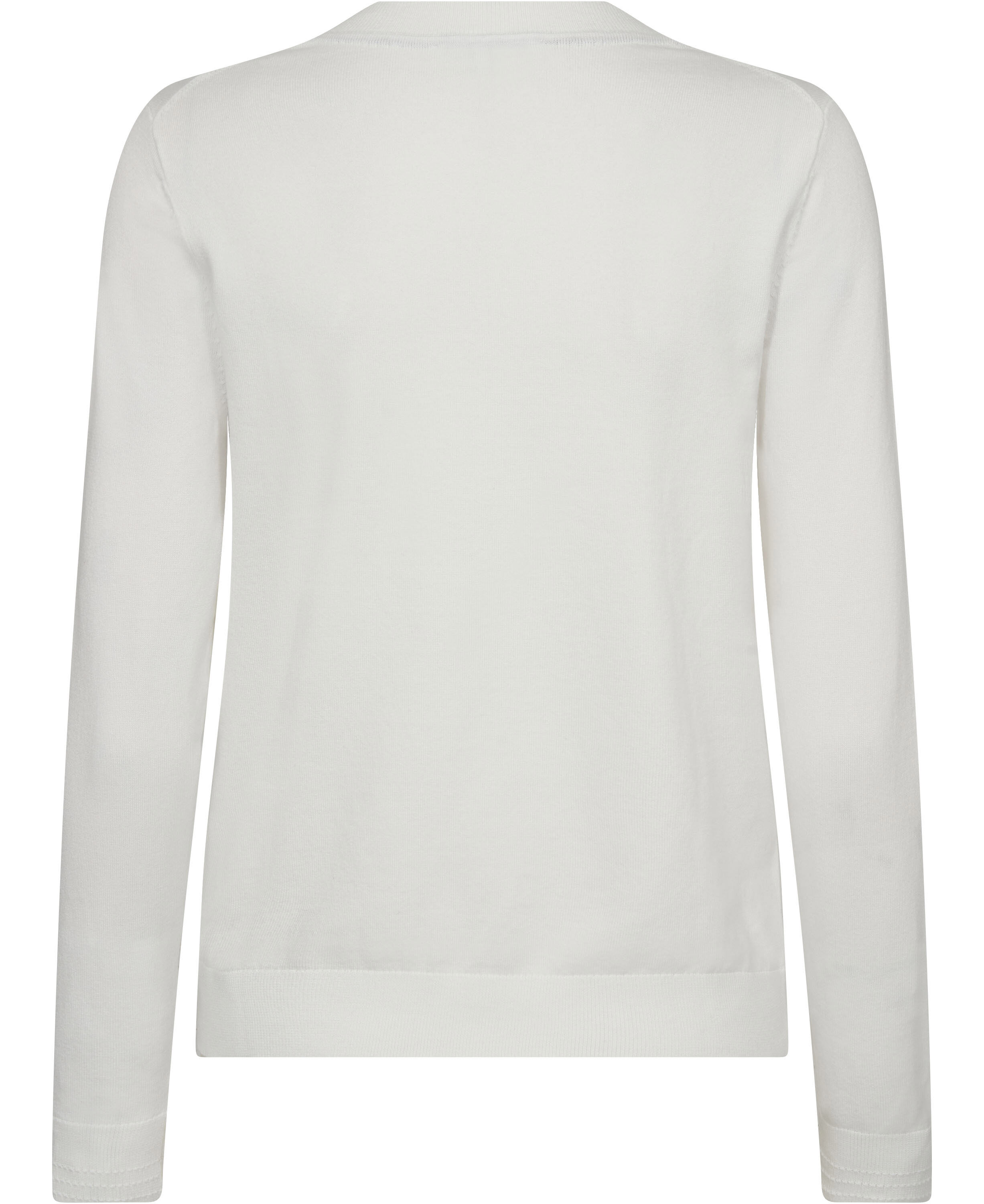 CO JERSEY STITCH V-NK SWEATER