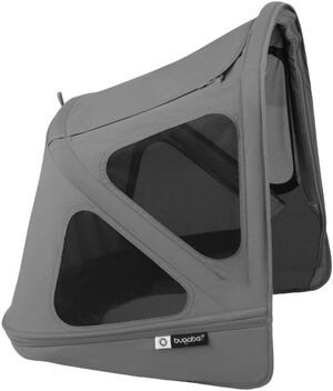 Bugaboo Donkey 6 breezy sun canopy Moon Grey
