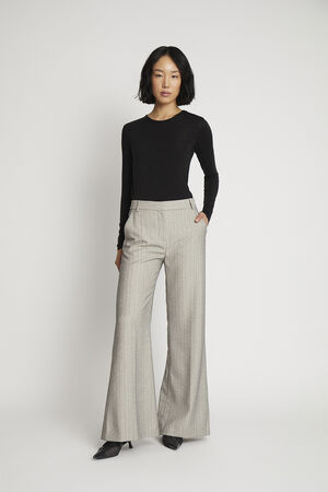 EILEEN Sparkly Pinstriped Pants