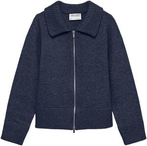AWLINA LS ZIP KNIT CARDIGAN