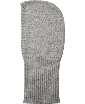 Soft Baby Balaclava Light Grey