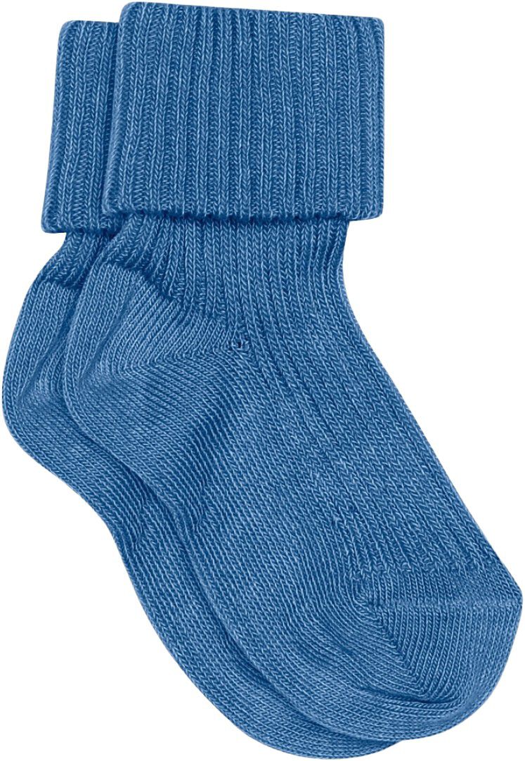 Cotton rib baby socks