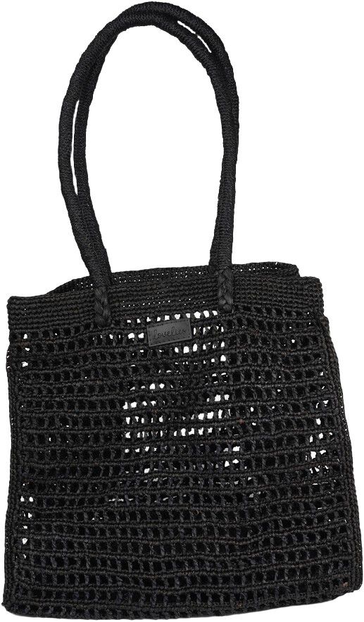 DIAVOLI - BRAIDED HANDBAG WITH SHOULDER HANDLE