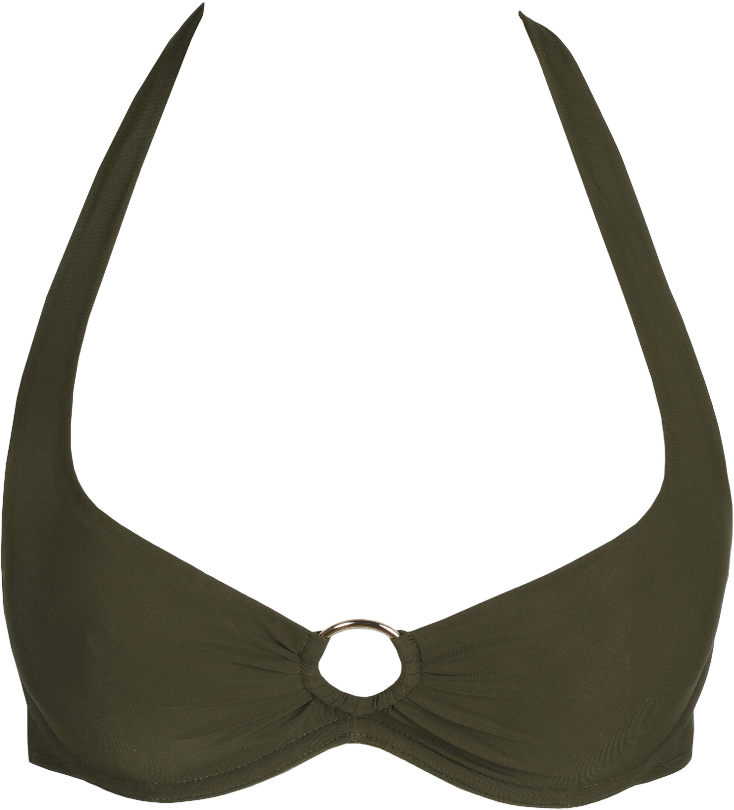 Lita bikinitop med fleksibel b&oslash;jle