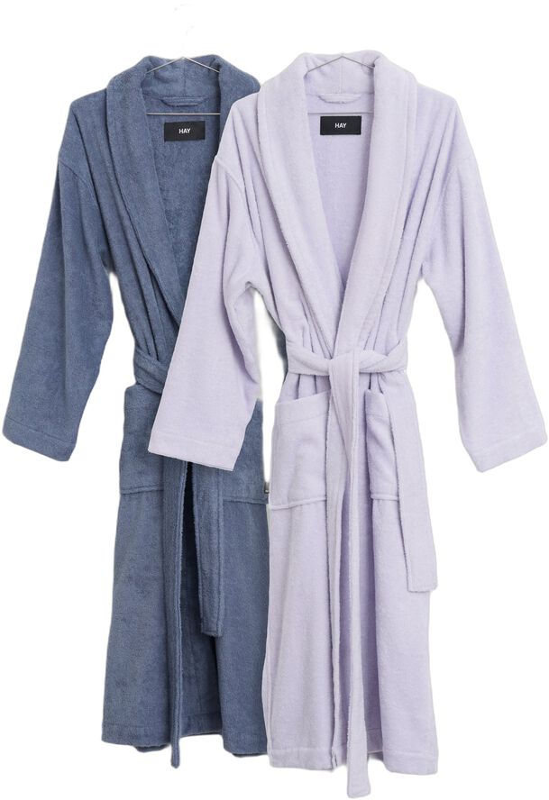Mono Bathrobe-S/M-Steel blue