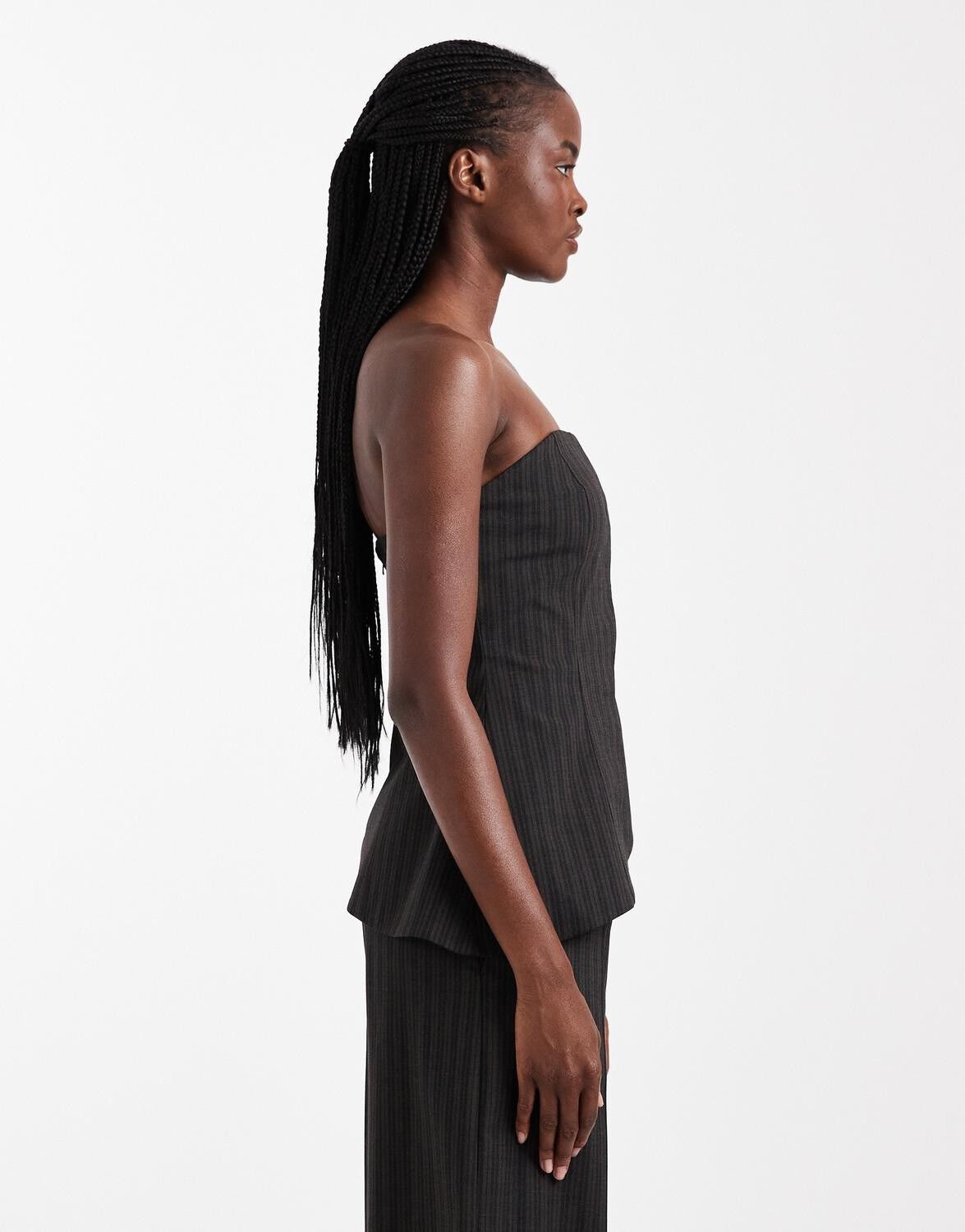 Tstascha Asymmetric Bandeau Top Wvn