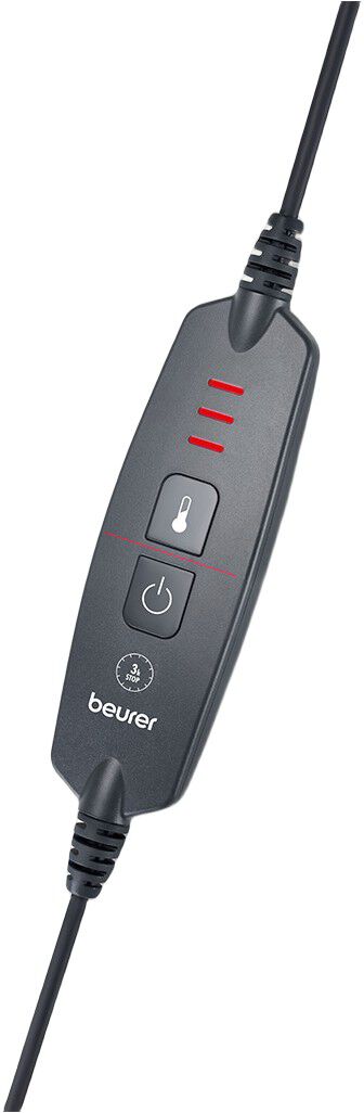 Wellbeing HD 65 Dark Grey Varmeplaid 180x130 cm