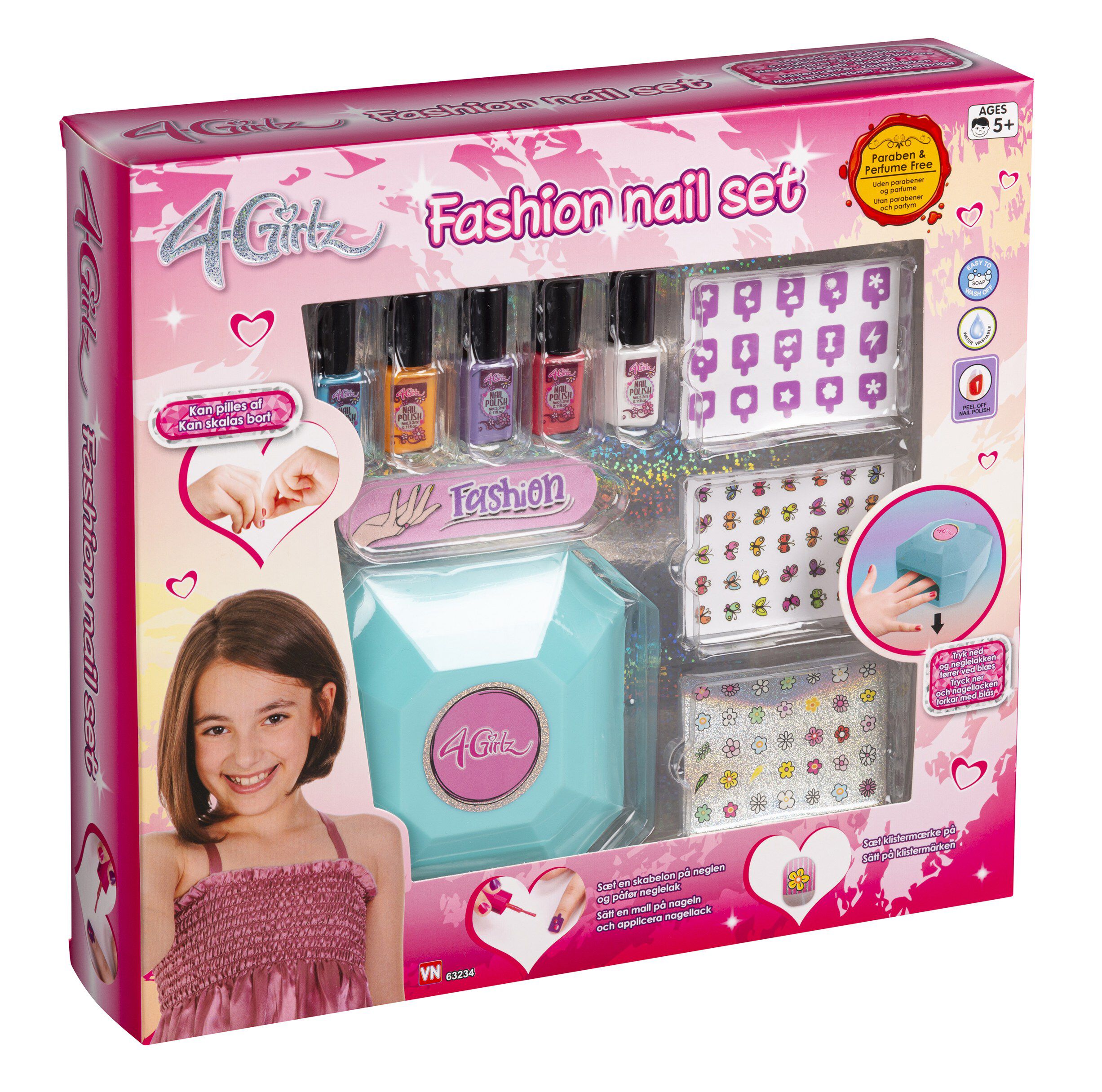 4-GIRLZ NAIL ART S&AElig;T