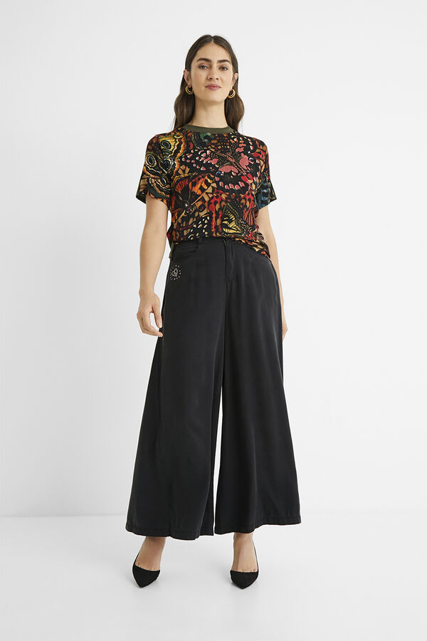 Desigual Dames Ts_Laia T-shirt, Meerkleurig, M