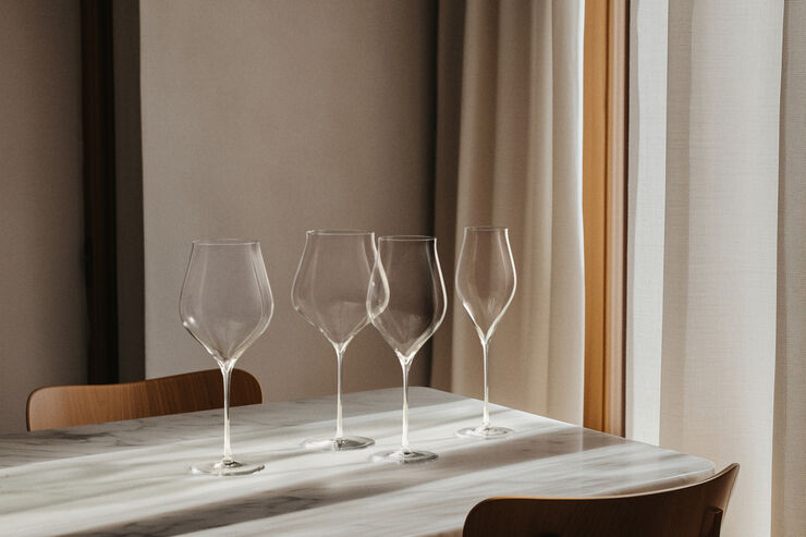 Notes Hvidvinsglas 63 cl klar 2 stk.