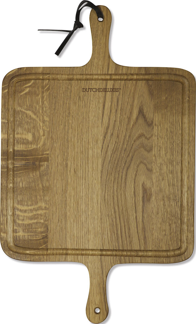 BBQ Board Smoked Oak XL Square