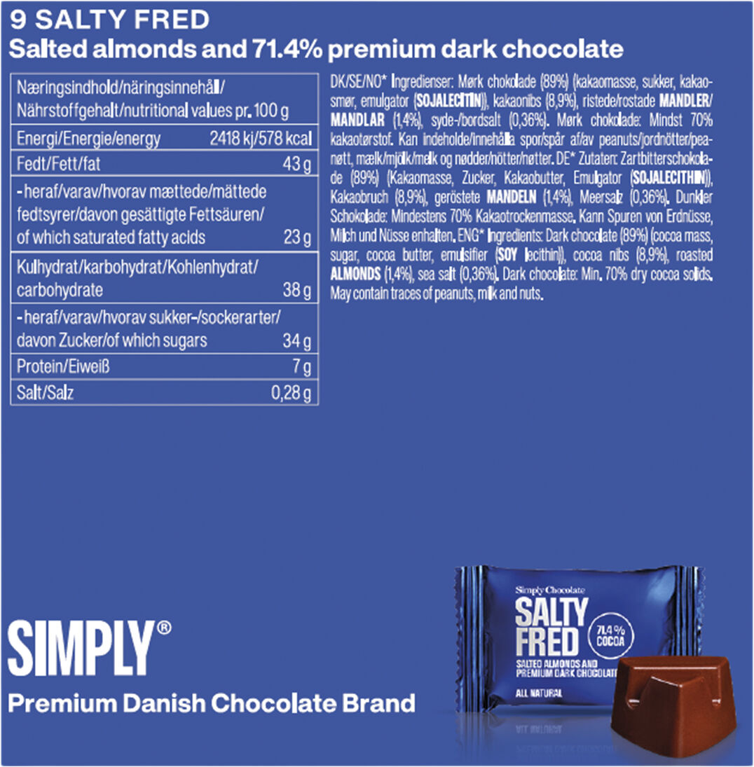 Cube, Salty Fred (90 g)