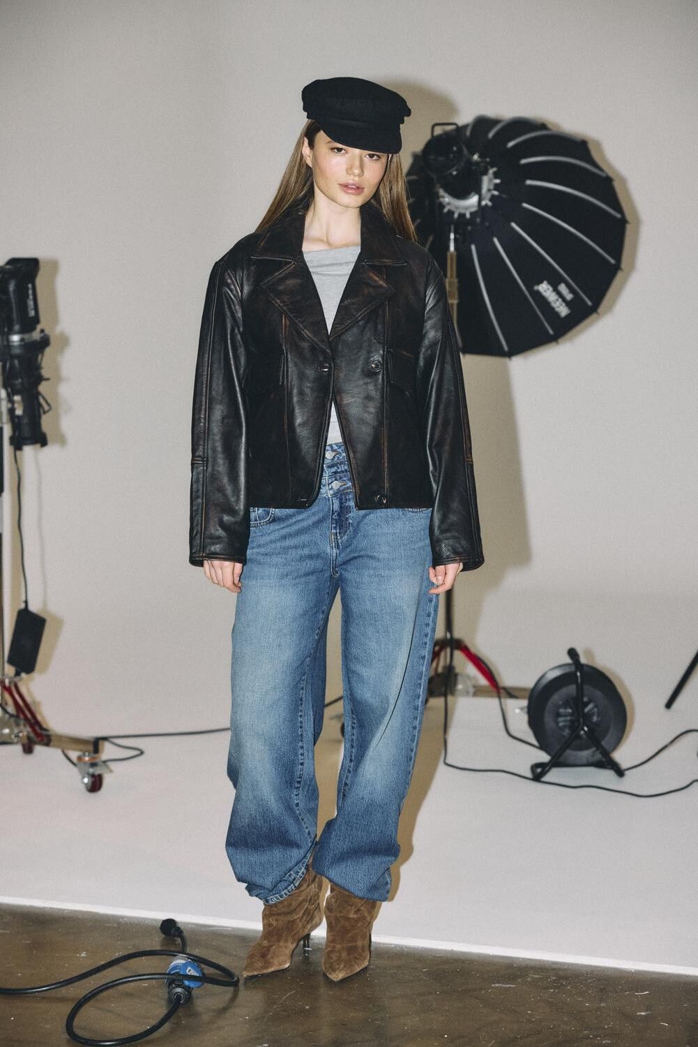 Nmriver Mw Double Waist Jeans Az478Mb