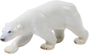 Figurer miniature isbj&oslash;rn, 6 cm