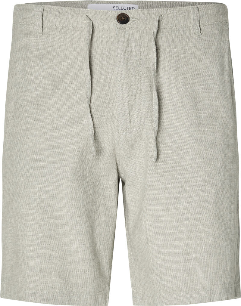 Slhregular-Brody Linen Shorts Noos