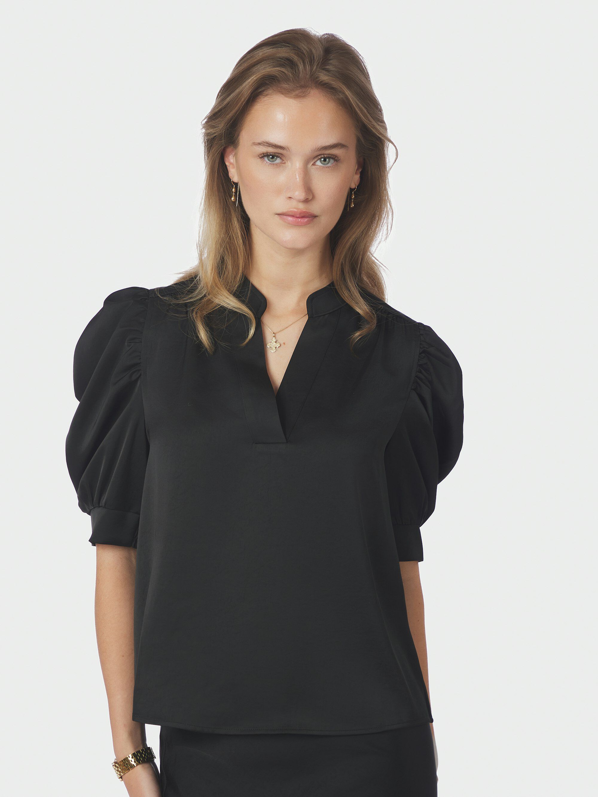 Roella Heavy Sateen Blouse