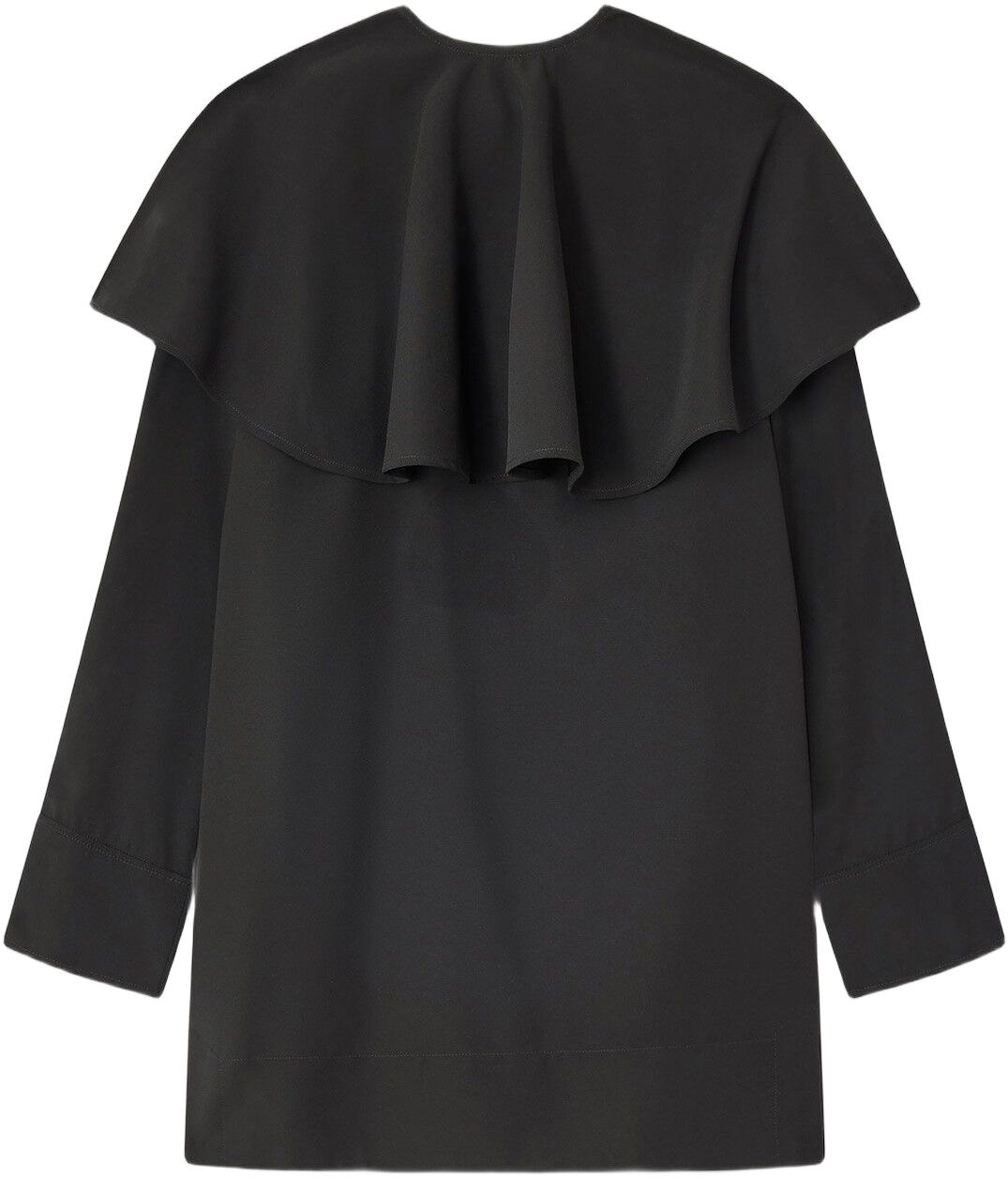 Light Twill Suiting Circle Collar M