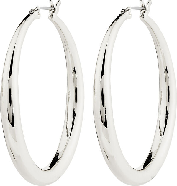 JORUN large hoop earrings silver-plated