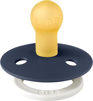 BIBS Pacifier Colour Latex Size 1 Deep Space GLOW