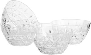 Picnic Juni bowl small, 4-pcs 6 Clear