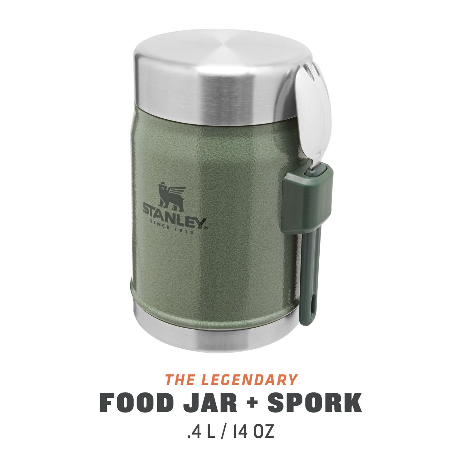 Legendary Food Jar + Spork. 4L