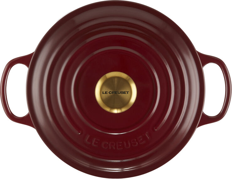 Rund støbejernsgryde 4,2L Garnet