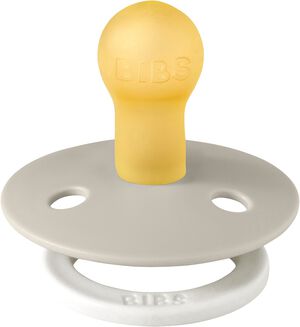 BIBS Pacifier Colour Latex Size 1 Sand GLOW