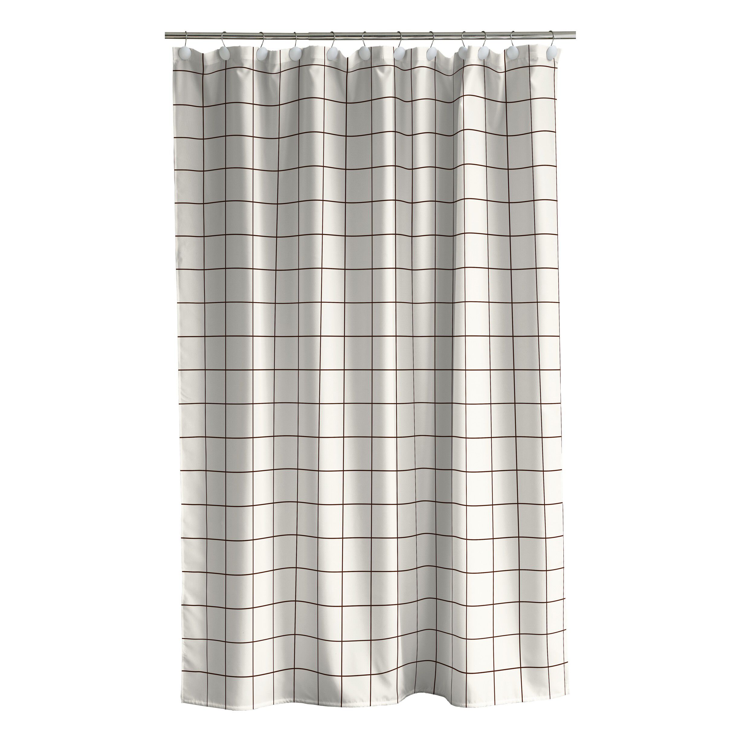 Badeforh&aelig;ng 180x220 Vista Offwhite